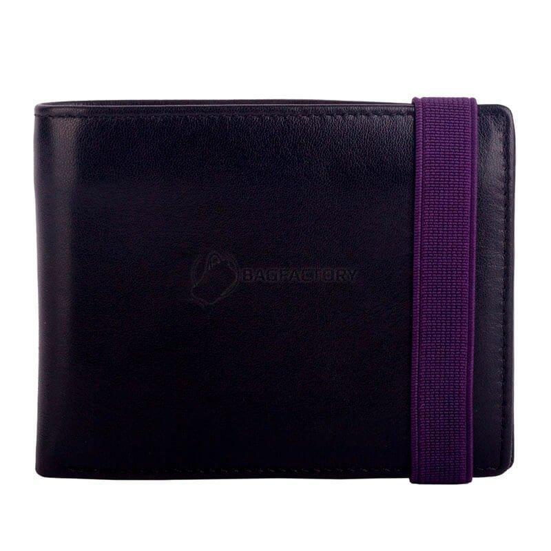 Гаманець чоловічий шкіряний Smith & Canova Bowgett Black (28589 BLK)