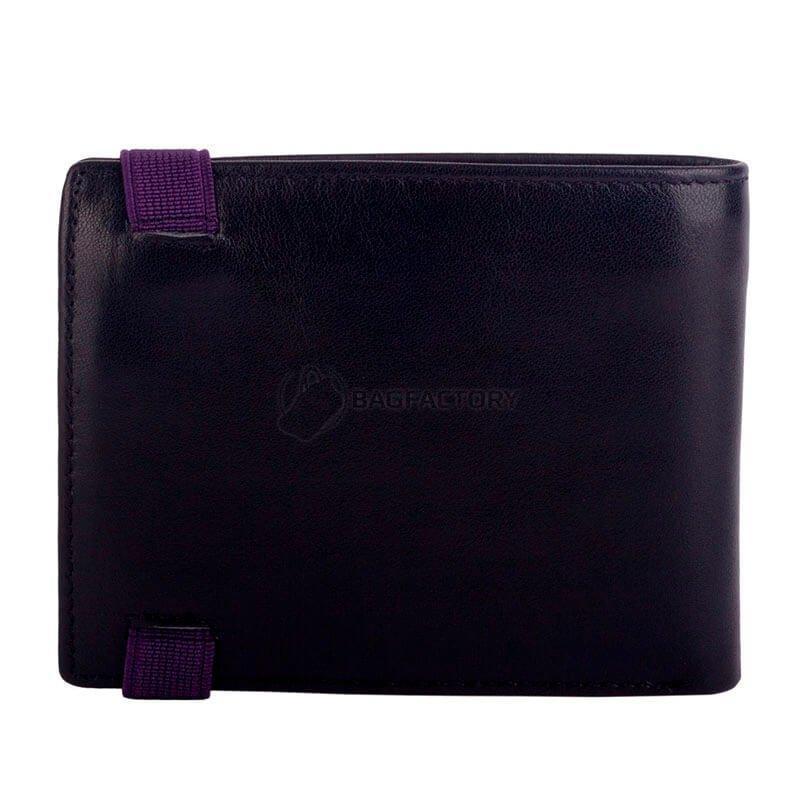 Гаманець чоловічий шкіряний Smith & Canova Bowgett Black (28589 BLK)