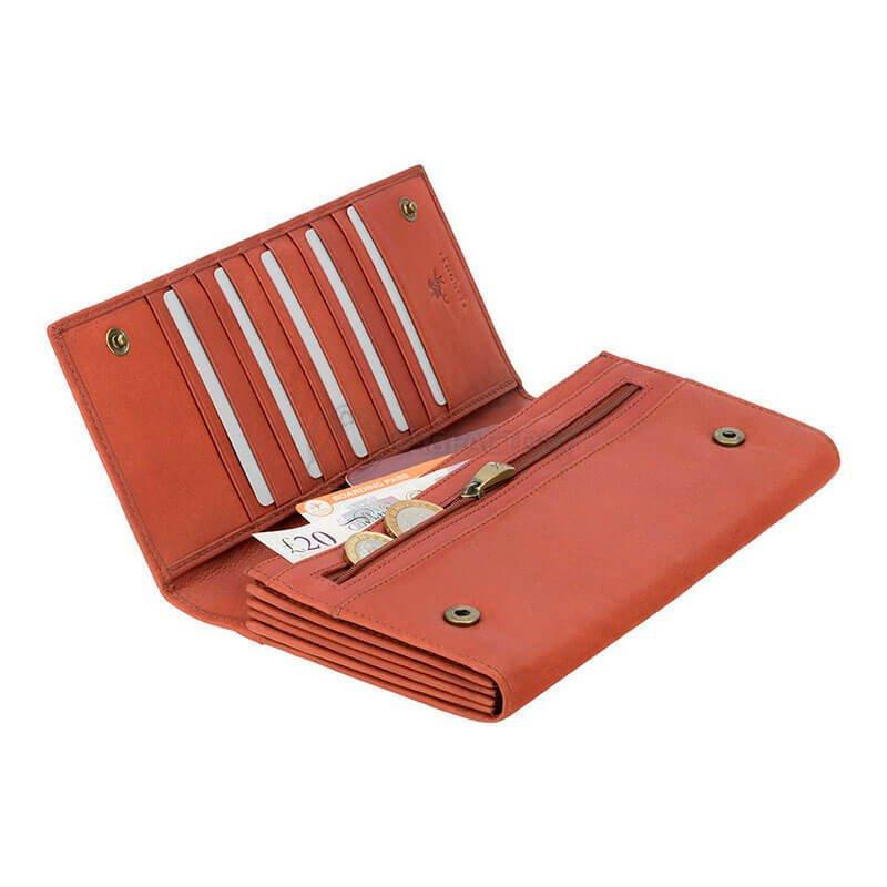 Портмоне дорожнє шкіряне Visconti 1179 Brown (1179 BRN)