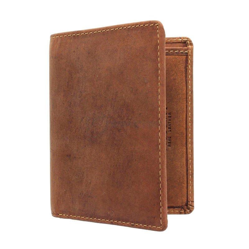 Портмоне чоловіче шкіряне Visconti Arrow Коричневий (705 OIL TAN)