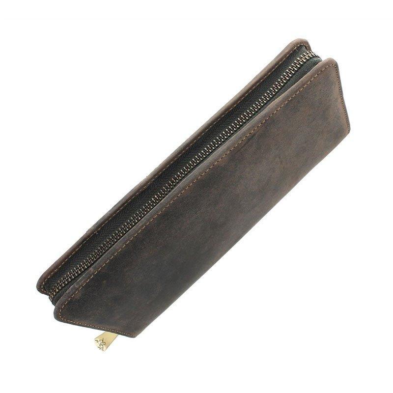 Портмоне дорожнє шкіряне Visconti Wing із захистом RFID Коричневий (728 OIL BRN)