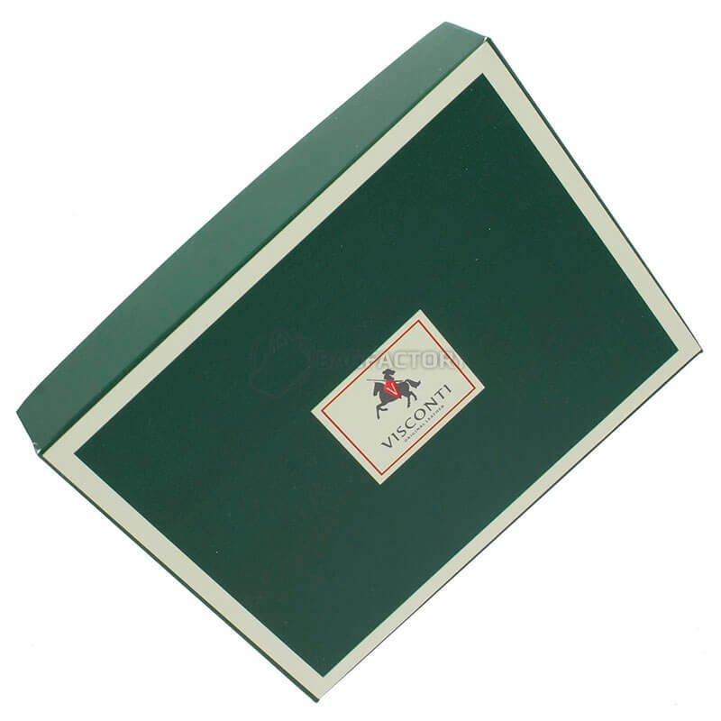 Портмоне дорожнє шкіряне Visconti Wing із захистом RFID Коричневий (728 OIL TAN)