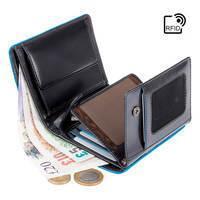 Портмоне чоловіче шкіряне Visconti Ralph Italian Black (ALP87 IT BLK)