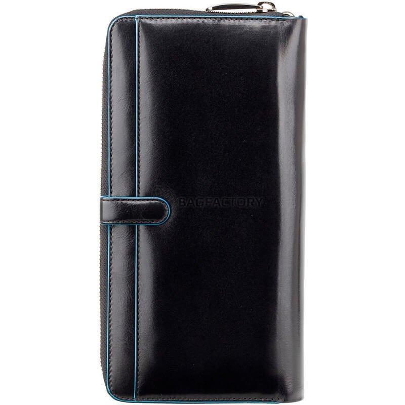 Портмоне дорожнє шкіряне Visconti Alfred Italian Black (ALP89 IT BLK)