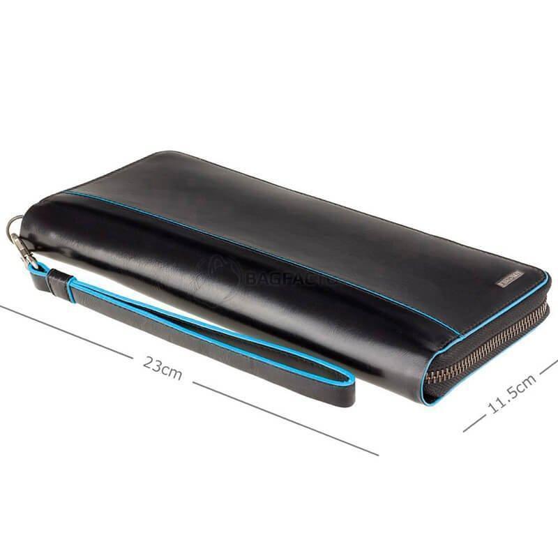 Портмоне дорожнє шкіряне Visconti Alfred Italian Black (ALP89 IT BLK)