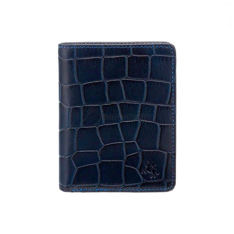 Портмоне чоловіче шкіряне Visconti Caiman Blue (CR91 BLUE)