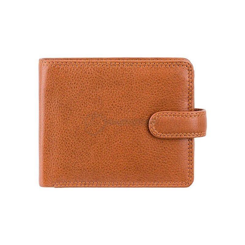 Портмоне чоловіче шкіряне Visconti Archimedes Коричневий (DRW30 TAN)