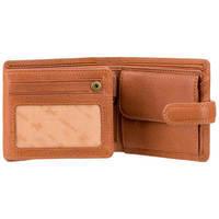 Портмоне чоловіче шкіряне Visconti Archimedes Коричневий (DRW30 TAN)