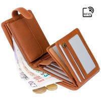 Портмоне чоловіче шкіряне Visconti Archimedes Коричневий (DRW30 TAN)