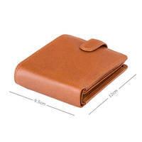 Портмоне чоловіче шкіряне Visconti Archimedes Коричневий (DRW30 TAN)