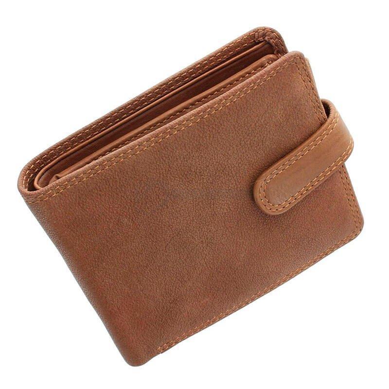 Портмоне чоловіче шкіряне Visconti Archimedes Коричневий (DRW30 TAN)