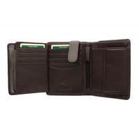Портмоне чоловіче шкіряне Visconti Brixton Chocolate (HT11 CHOC)