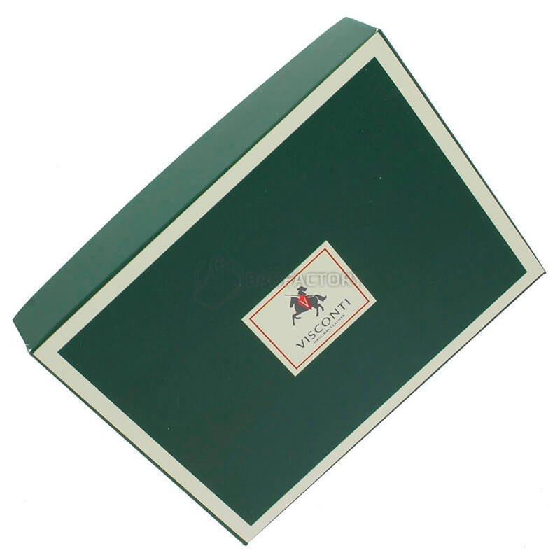 Портмоне чоловіче шкіряне Visconti Brixton Chocolate (HT11 CHOC)