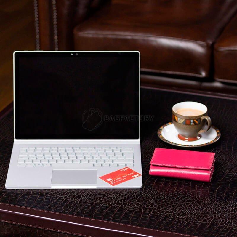 Гаманець жіночий шкіряний Visconti Picadilly Chocolate (HT32 CHOC)