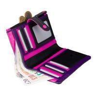 Гаманець жіночий шкіряний Visconti Malabu Black Multi Mimi (M87 BLK MULTI)