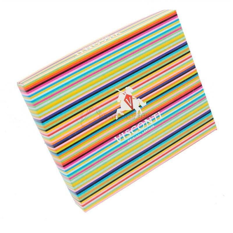 Гаманець жіночий шкіряний Visconti Malabu Black Multi Mimi (M87 BLK MULTI)