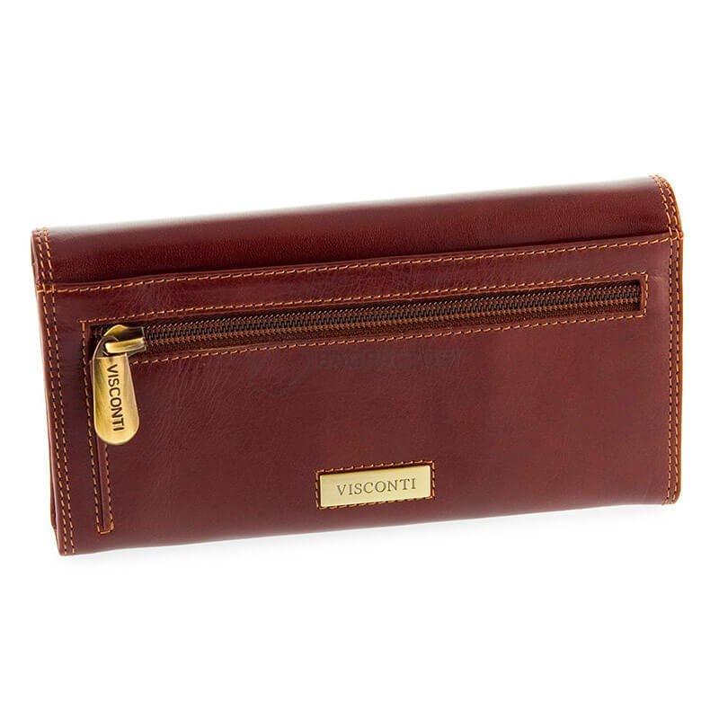 Гаманець жіночий шкіряний Visconti Florence Italian Brown (MZ10 IT BRN)