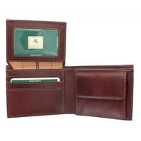Портмоне чоловіче шкіряне Visconti Lazio Italian Brown (MZ4 IT BRN)