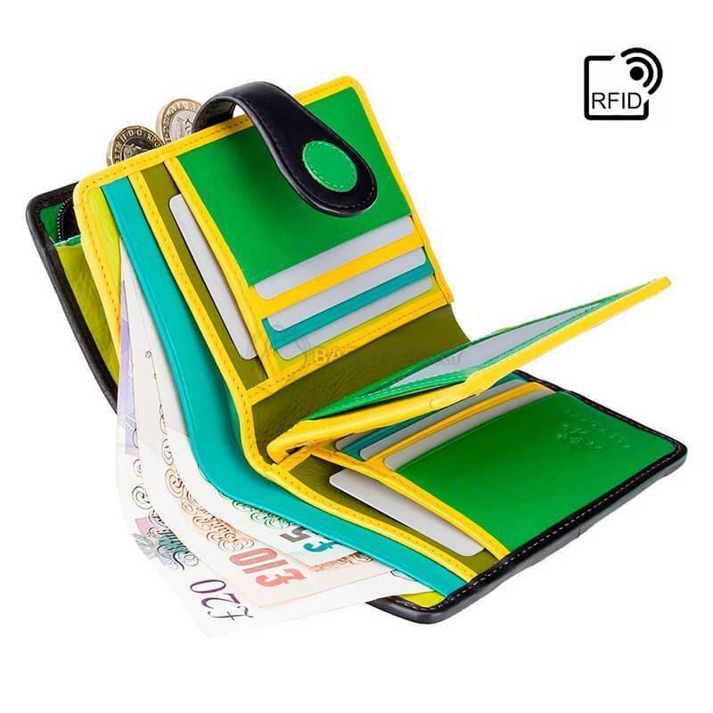 Гаманець жіночий шкіряний Visconti Saturn Lily Pad (P1 LILLY PAD)