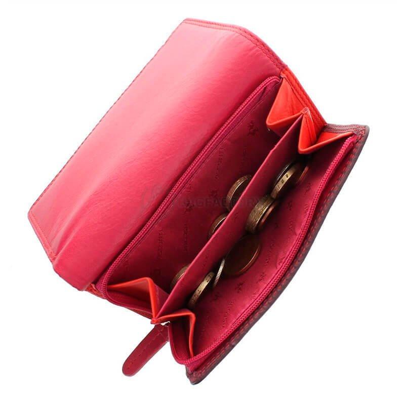 Гаманець жіночий шкіряний Visconti Bora Plum Mult (RB43 PLUM MULTI)