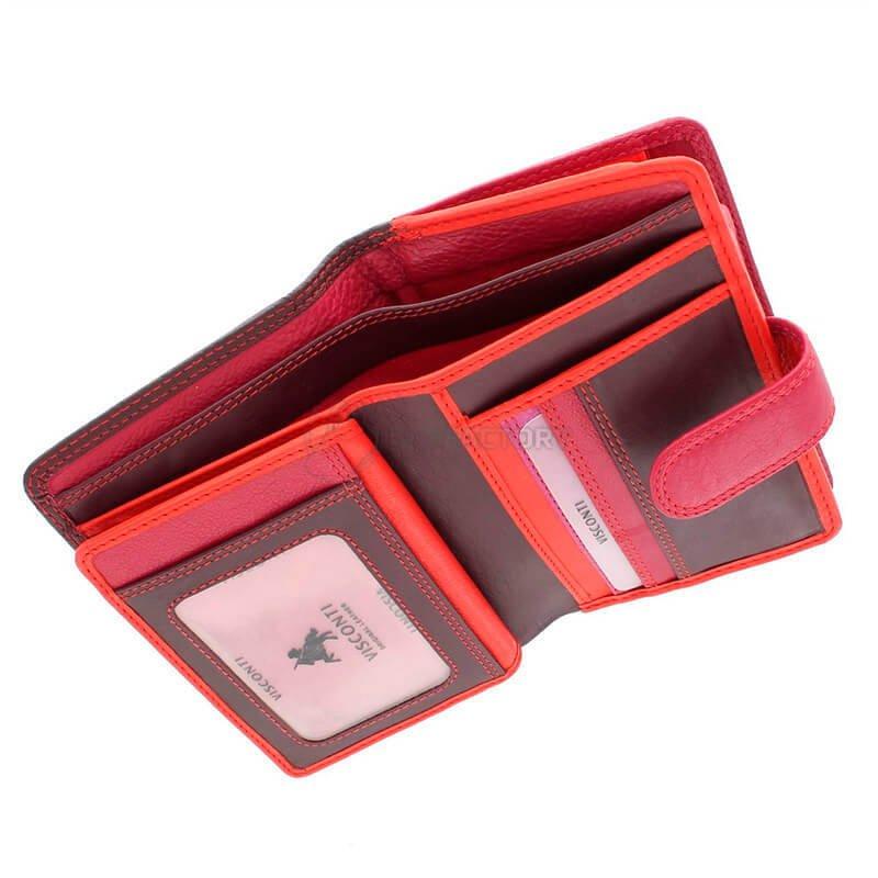 Гаманець жіночий шкіряний Visconti Fiji Plum Mult (RB51 PLUM MULTI)