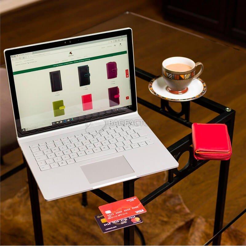 Гаманець жіночий шкіряний Visconti Hawaii Blue Multi (RB53 BLUE MULTI)