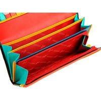 Гаманець жіночий шкіряний Visconti Kos Black Multi Santorini (STR4 BLK MULTI)