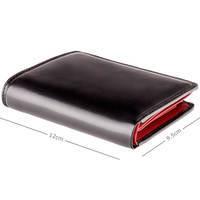 Портмоне чоловіче шкіряне Visconti Waldorf Black/Red (TR34 BLK/RED)