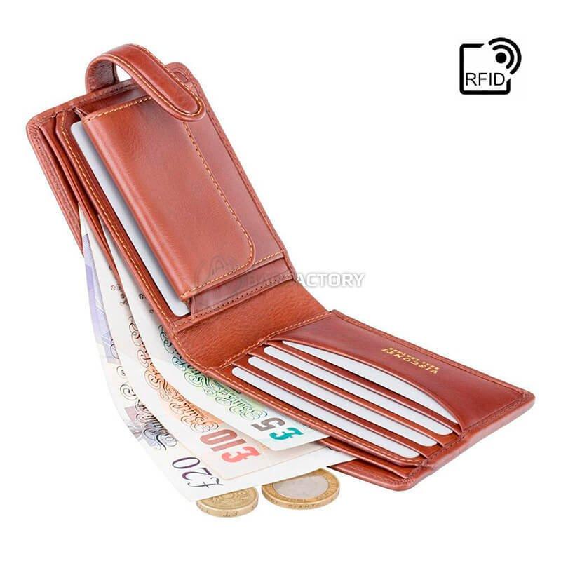 Портмоне чоловіче шкіряне Visconti Riccardo Tan (TSC47 TAN)