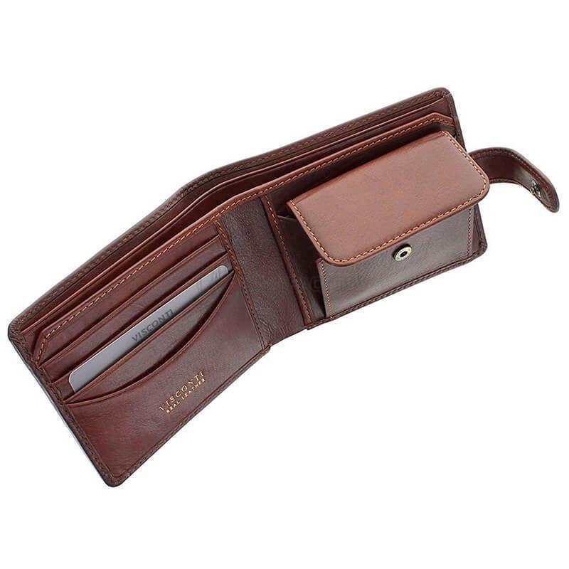 Портмоне чоловіче шкіряне Visconti Riccardo Tan (TSC47 TAN)