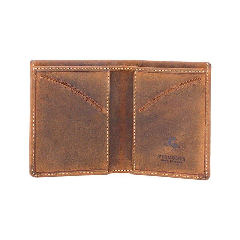 Портмоне чоловіче шкіряне Visconti Saber Oil Tan з захистом RFID (VSL21 OIL TAN)