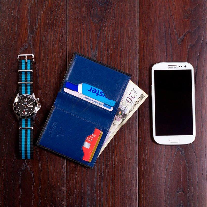 Портмоне чоловіче шкіряне Visconti Javelin Oil Brown з захистом RFID (VSL26 OIL BRN)