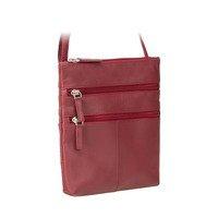 Жіноча шкіряна сумка Visconti 18606 Slim Bag Red (18606 RED)