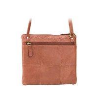 Жіноча шкіряна сумка Visconti 18608/A Slim Bag Brown (18608 BRN)