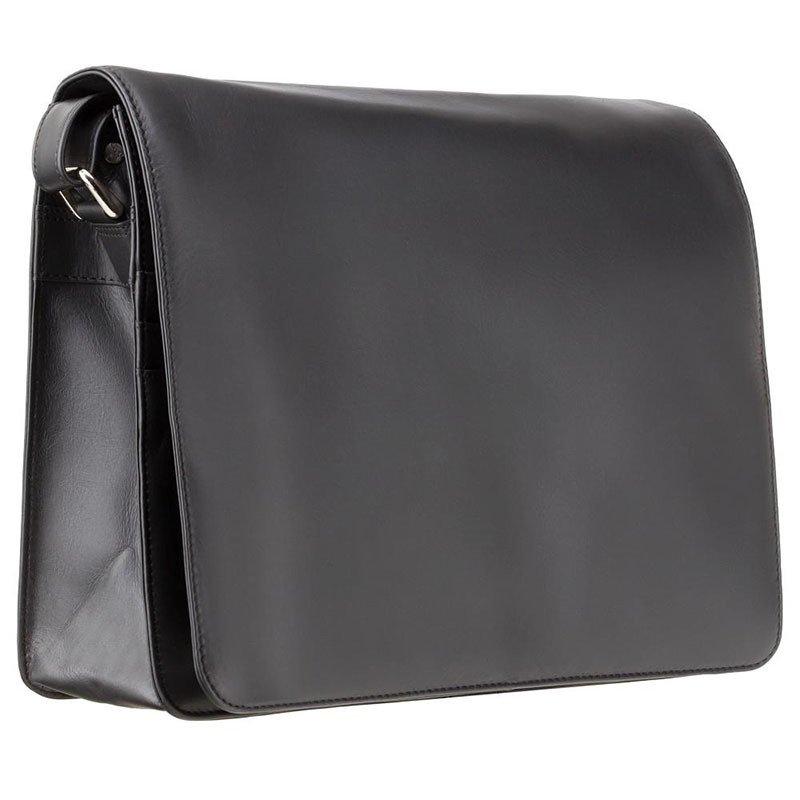 Чоловіча шкіряна сумка Visconti Tess L Black (753 BLK)