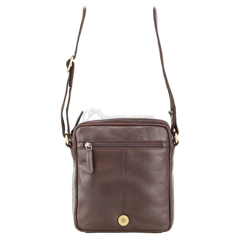 Чоловіча шкіряна сумка Visconti S7 Brown (S7 BRN)