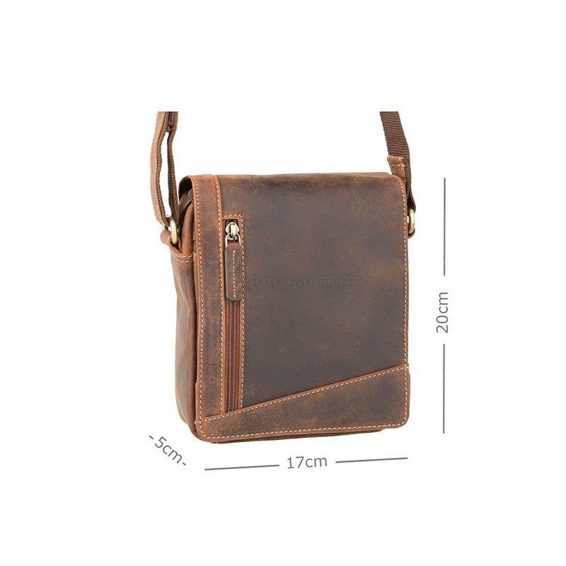 Чоловіча шкіряна сумка Visconti S7 Oil Tan (S7 OIL TAN)