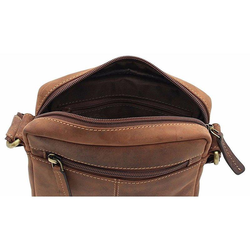 Чоловіча шкіряна сумка Visconti S7 Oil Tan (S7 OIL TAN)