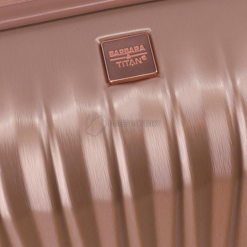 Валіза на 4 колесах Titan BARBARA GLINT Rose Metallic L 100л (Ti845404 - 15)