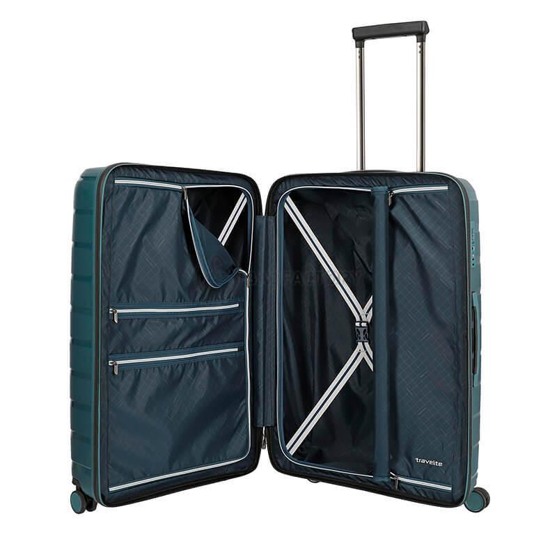 Валіза на 4 колесах Travelite AIR BASE Iceblue M exp. 71л (TL075348 - 25)