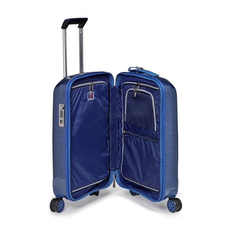 Валіза на 4-х колесах Roncato We Are Glam 40 л Синій/Синя сталь (5953 5303)