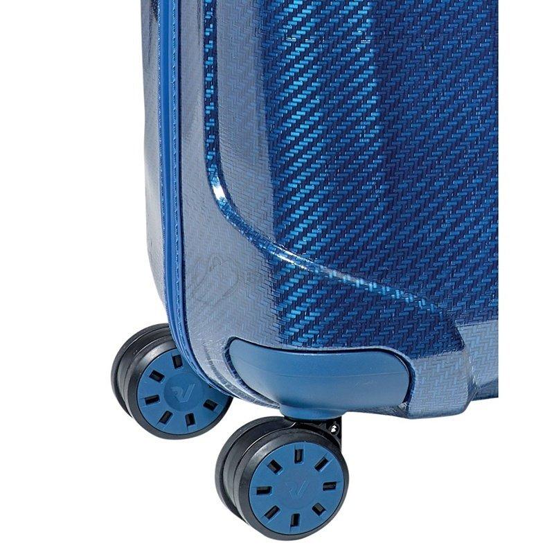 Валіза на 4-х колесах Roncato We Are Glam 40 л Синій/Синя сталь (5953 5303)