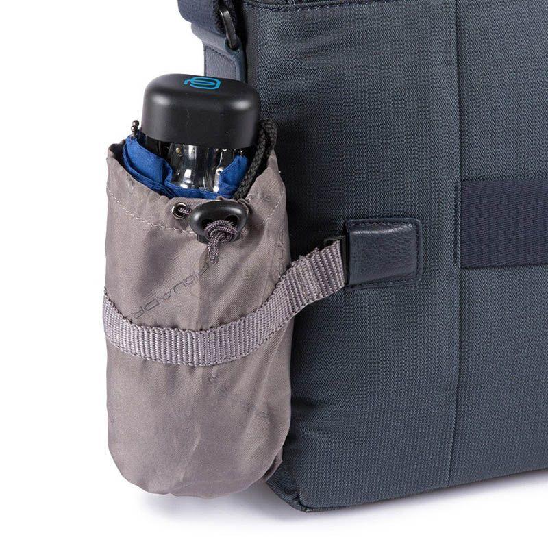 Чоловіча сумка Piquadro PULSE ChevronBlue з відділ. д/ноутб 14