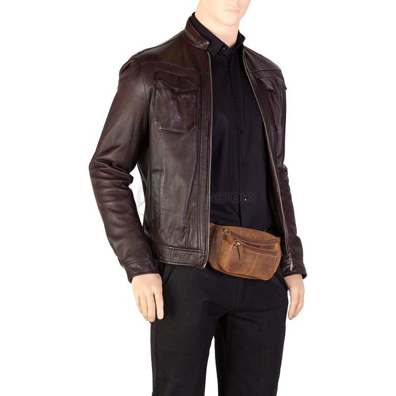 Поясна шкіряна сумка Visconti Bumbag Oil Brown (720 OIL BR)