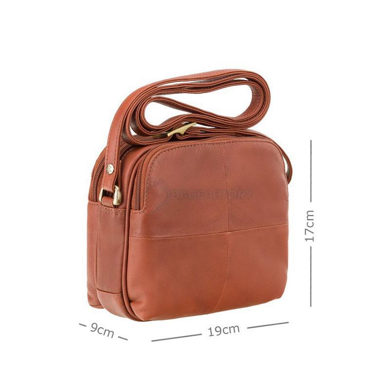 Жіноча шкіряна сумка Visconti Holly Brown (18939 BRN)