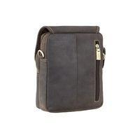 Чоловіча шкіряна сумка Visconti Jules Oil Brown (16208 OIL BR)