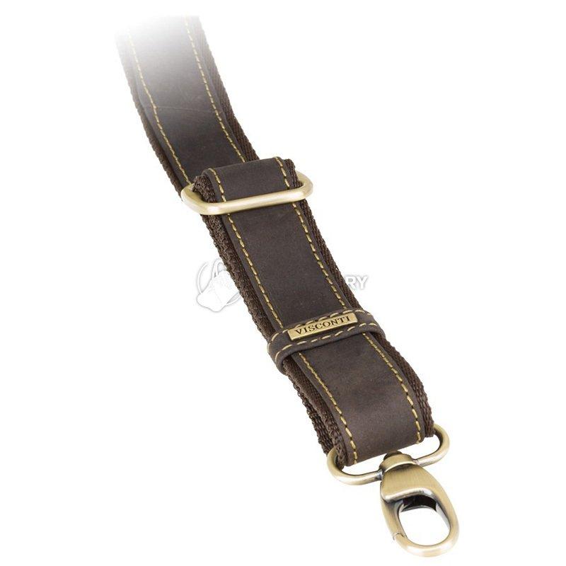 Чоловіча шкіряна сумка Visconti Jules Oil Brown (16208 OIL BR)