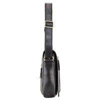 Чоловіча шкіряна сумка Visconti Messenger Bag A5 Black (S7 BLK)