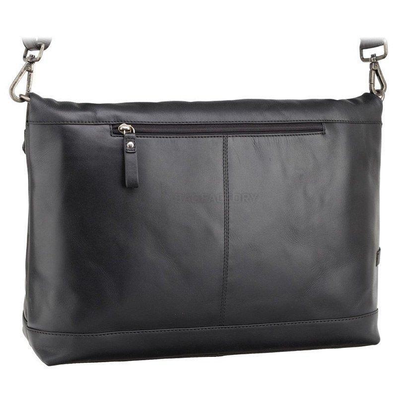 Сумка для ноутбука шкіряна Visconti Axel Oil Black (TC74 OIL BLK)