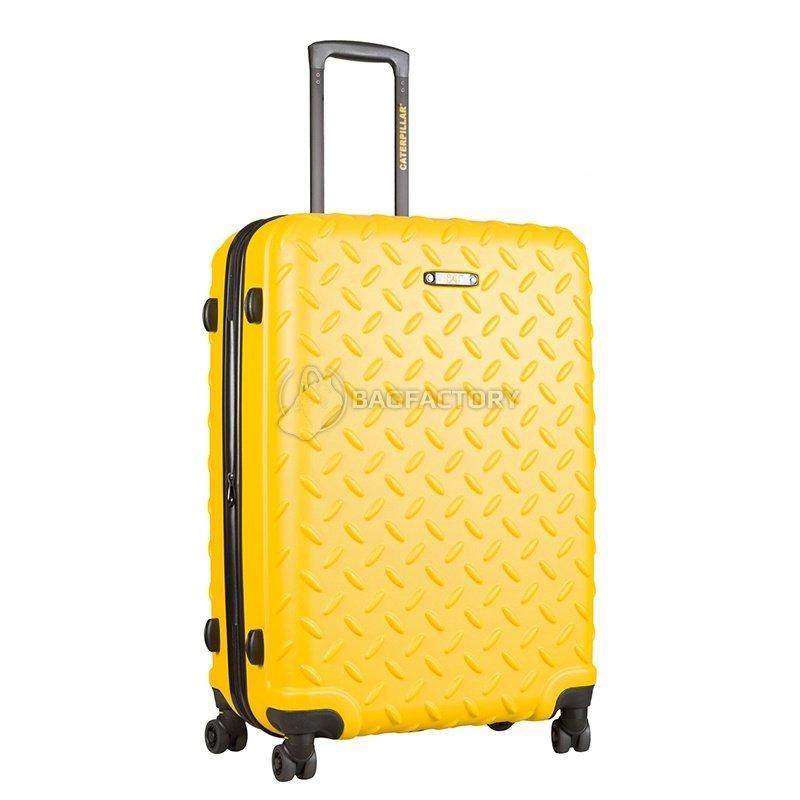 Валіза на 4-х колесах CAT Industrial Plate 92л Жовтий (83686;217)